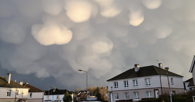 Bizarre cloud formations over Scotland amid Storm Dudley leave residents gobsmacked