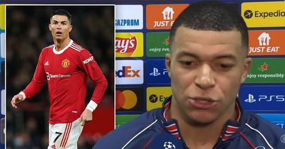 Kylian Mbappe stuns fans by showing Cristiano Ronaldo influence in post-match interview