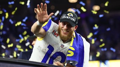 Cooper Kupp Wears Kobe Bryant Jersey to Rams Super Bowl Parade