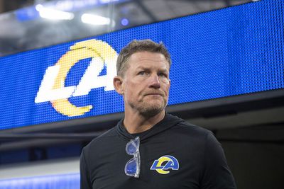 Rams GM Les Snead wore the perfect meme shirt during the Super Bowl parade