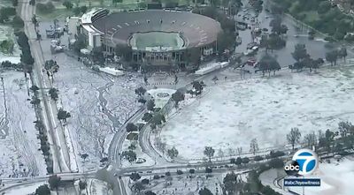 California hit by snow and hail storms just days after record setting heat