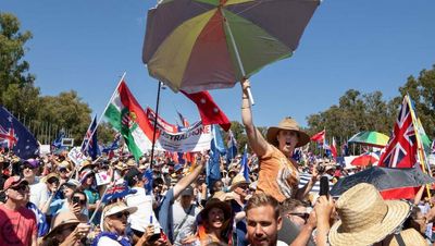 Anti-vax mandate protest voices swirl, urging a repeat rally