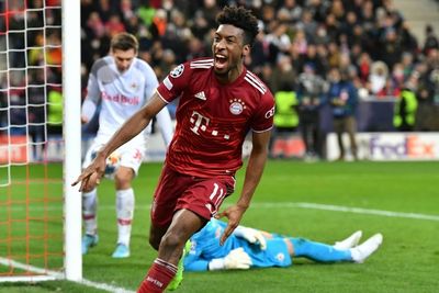 Coman equaliser spares Bayern blushes in Salzburg