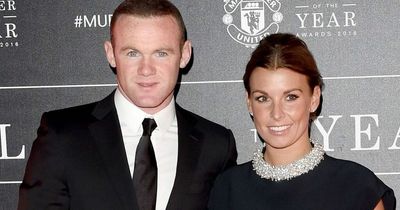 Wayne Rooney accidentally reveals some saucy artwork as he celebrates son's birthday