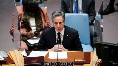 Blinken urges Russia to reject the 'path of war' at UN Security Council