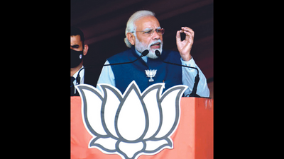 PM Narendra Modi flags vax success to turn Covid mgmt into a plus