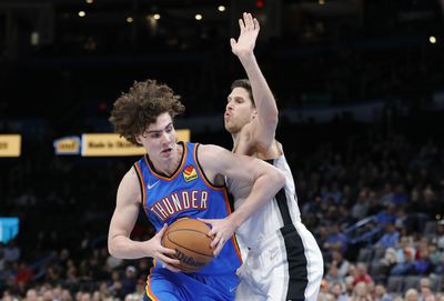 OKC Thunder player grades: Josh Giddey records third straight triple-double in 114-106 loss to Spurs