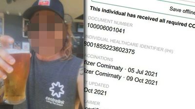 Fake COVID-19 vaccination certificates used by Australians to beat mandates and enter venues