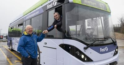 Saved by Mr Bell - bus passenger reunited with the driver who saved his life