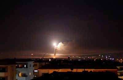 Israeli missiles strike Syrian town south of Damascus
