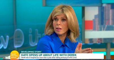 Kate Garraway says husband Derek Draper is still 'terribly affected by Covid' in fresh update on ITV Good Morning Britain