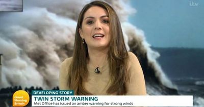 Laura Tobin warns another storm could batter Britain just days after Storm Dudley and Storm Eunice