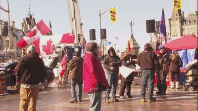 Canada's 'Freedom Convoy' protesters show no sign of backing down