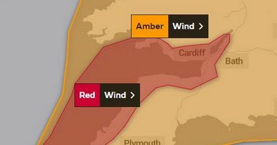 Storm Eunice: Met Office issues red weather warning for parts of Wales as 100mph winds to hit