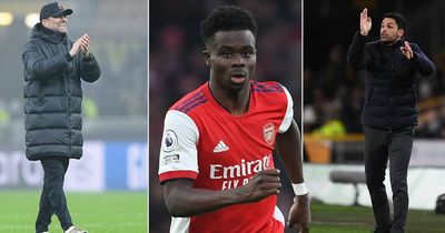 Bukayo Saka: Arsenal told to give star "no reason to leave" amid Liverpool transfer talk