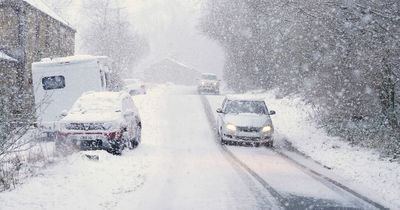 Storm Eunice snow forecast prompts cold weather health alert from UKHSA