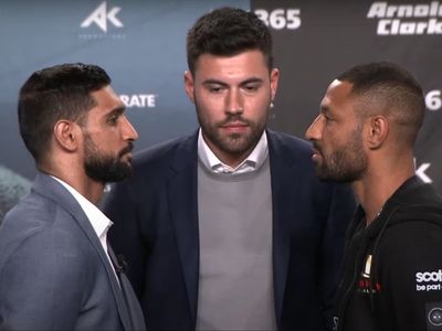 Khan vs Brook press conference LIVE: Latest updates as rivals speak ahead of fight