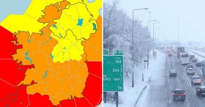 Every Met Eireann weather warning for Storm Eunice as Ireland braces for wind, snow and rain