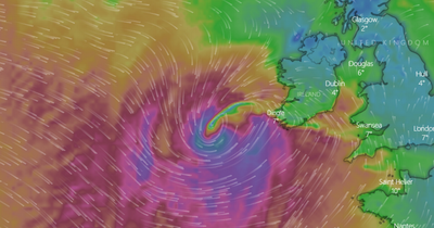 Exact time Storm Eunice will hit your part of Ireland and where it will snow as Met Eireann update warnings