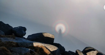 Scot captures stunning photo of Brocken Spectre on the Isle of Arran