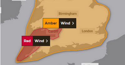 Met Office urges 'stay indoors' as 90mph gusts expected during Storm Eunice red warning