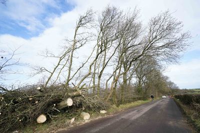 Public urged to stay at home as Storm Eunice approaches