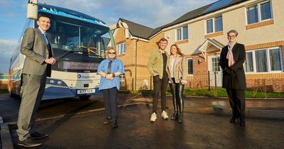 Businesses team up and offer free bus passes to first 65 buyers at Ayrshire housing development