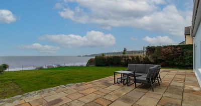 The £1.2m dream home in popular coastal village with the sea at the bottom of the garden