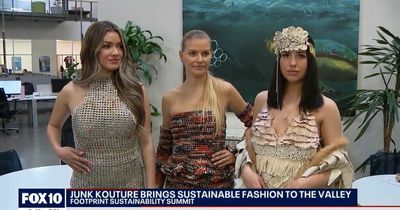 Junk Kouture making a splash in the US as platform wins global award and appears on American TV news