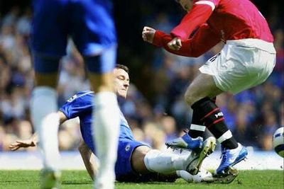 Wayne Rooney warned by FA over comments about injuring Chelsea captain John Terry