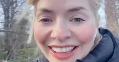 Holly Willoughby wows with fresh-faced video as she shares success message