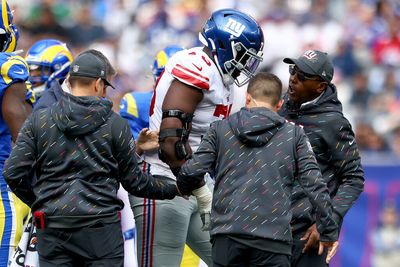 Giants’ Andrew Thomas underwent surgery to repair left ankle