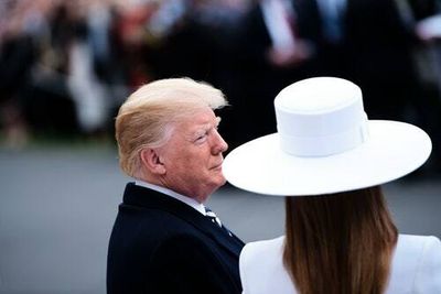 It sure looks like Melania Trump spent a fortune to buy her own dang hat