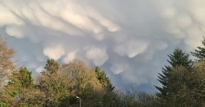 Met Office explains why Scots saw bizarre clouds in sky during Storm Dudley