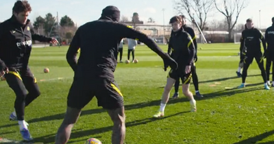 Young star joins, Romelu Lukaku skill - What we spotted in Chelsea training for Crystal Palace