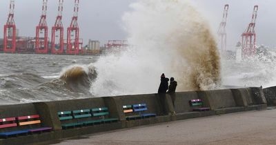 Storm Eunice hour by hour weather forecast as 'strong winds' hit Liverpool