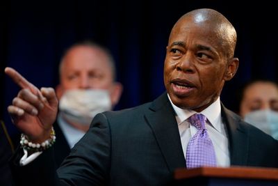 New York City mayor Eric Adams calls for a way out of ‘pandemic prison’