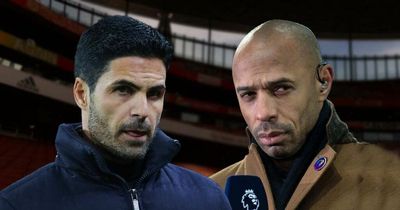 Arsenal fans agree with Thierry Henry on Mikel Arteta's mission to secure top four finish
