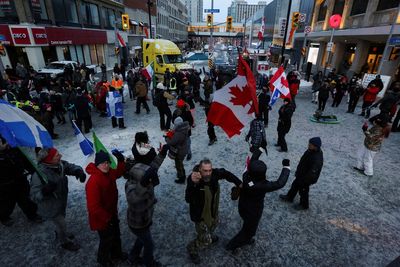 Ottawa's sleepy core transformed into protest street party