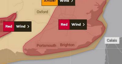 Storm Eunice: Red 'danger to life' weather warning Issued for South East England