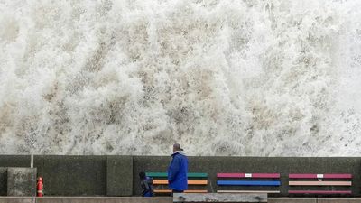 "Danger to life": Storm Eunice lashes U.K. and Ireland, hits mainland Europe