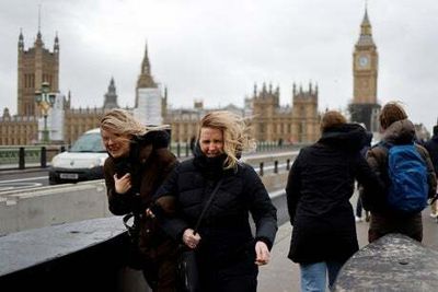 Storm Eunice latest LIVE: London woman killed by falling tree as severe winds sweep capital