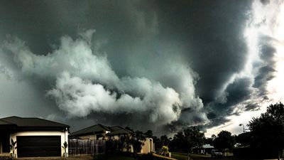Severe thunderstorms tear across Queensland's south-east