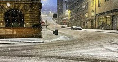 Glasgow weather warning for snow and strong winds as Storm Eunice hits