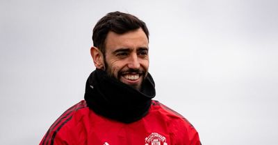 Bruno Fernandes laughs off criticism of Manchester United's defence this season