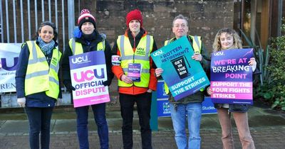 Staff at University of Glasgow's campus in Dumfries start 10 days of strike action