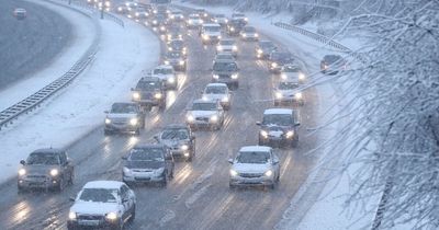 Met Eireann's 29-hour snow and ice weather warning as Storm Eunice batters Ireland