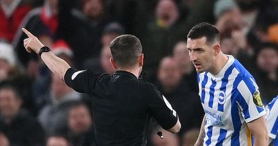 Graham Potter refuses to backtrack on comments made after Lewis Dunk red card vs Manchester United
