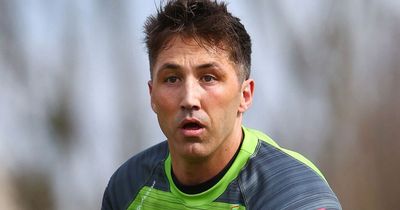 Gavin Henson looks worlds away from perma-tanned rugby player in new job