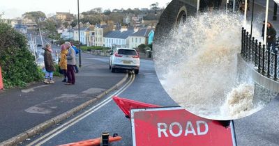 Weston-super-Mare, Clevedon and Portishead's seafront closed off as Storm Eunice batters area